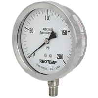 Series PR 25/35 Heavy-Duty Repairable Stainless Gauge